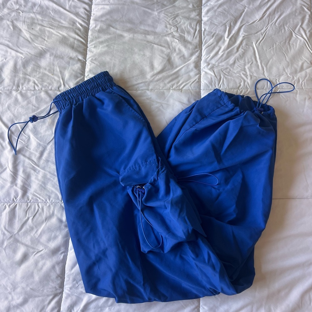 Vibrant Blue Jogger Pants